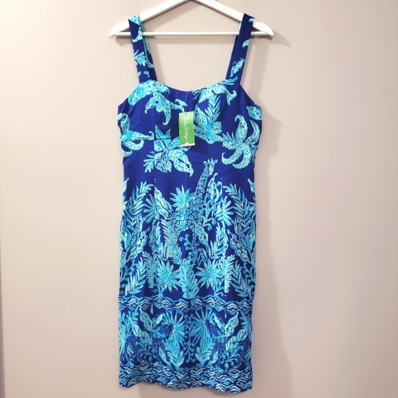 Lilly Pulitzer - Annalee Jungle Path Dress - Size 4  (NWT) - Picture 4 of 11